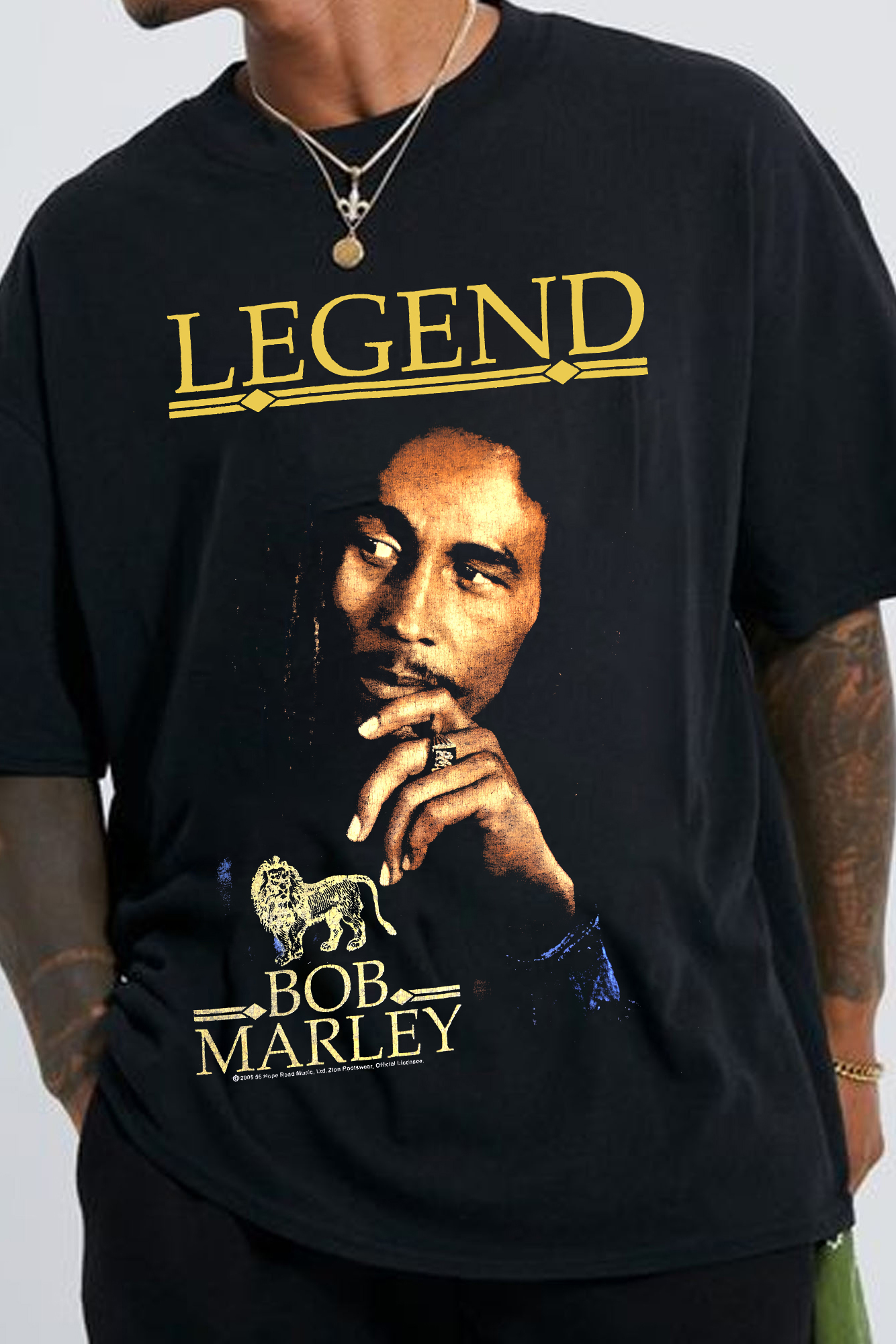 Bob Marley Legend Relaxed Graphic Tee