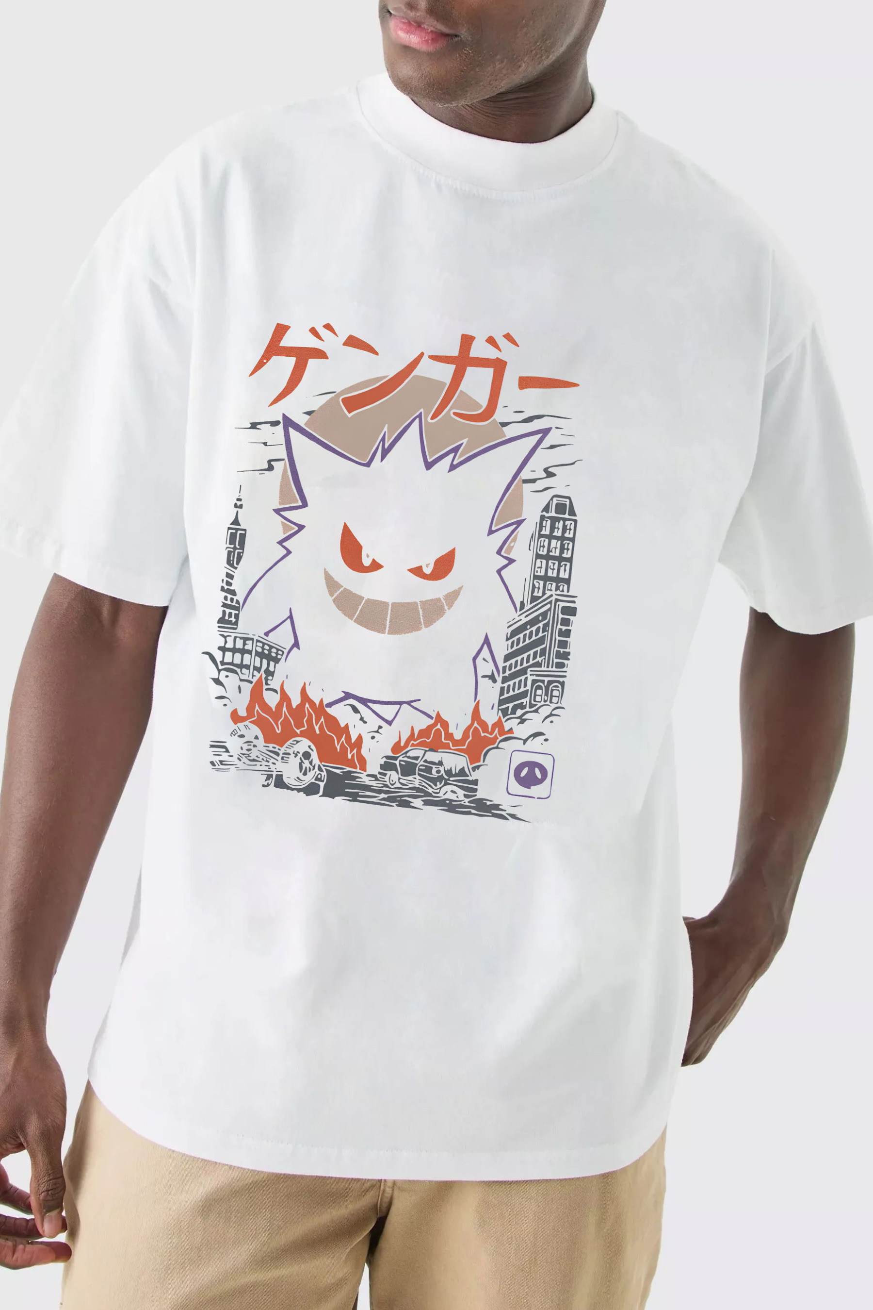 Gangar Pokemon Vingtage Shirt-MEN