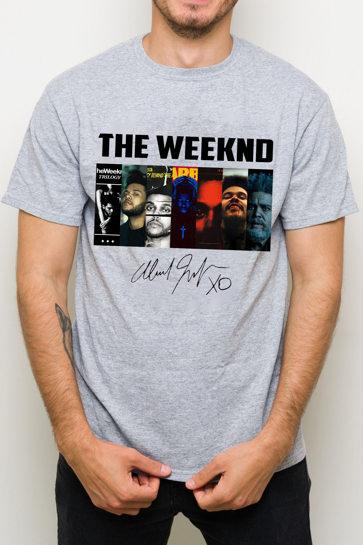 The Weeknd Albums Collection Shirt, Vintage The Weeknd Men Shirt