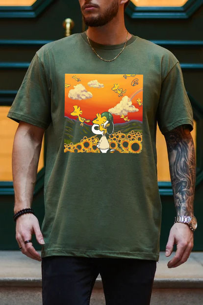 Tyler Flower Boy Version Snoope Shirts-MEN