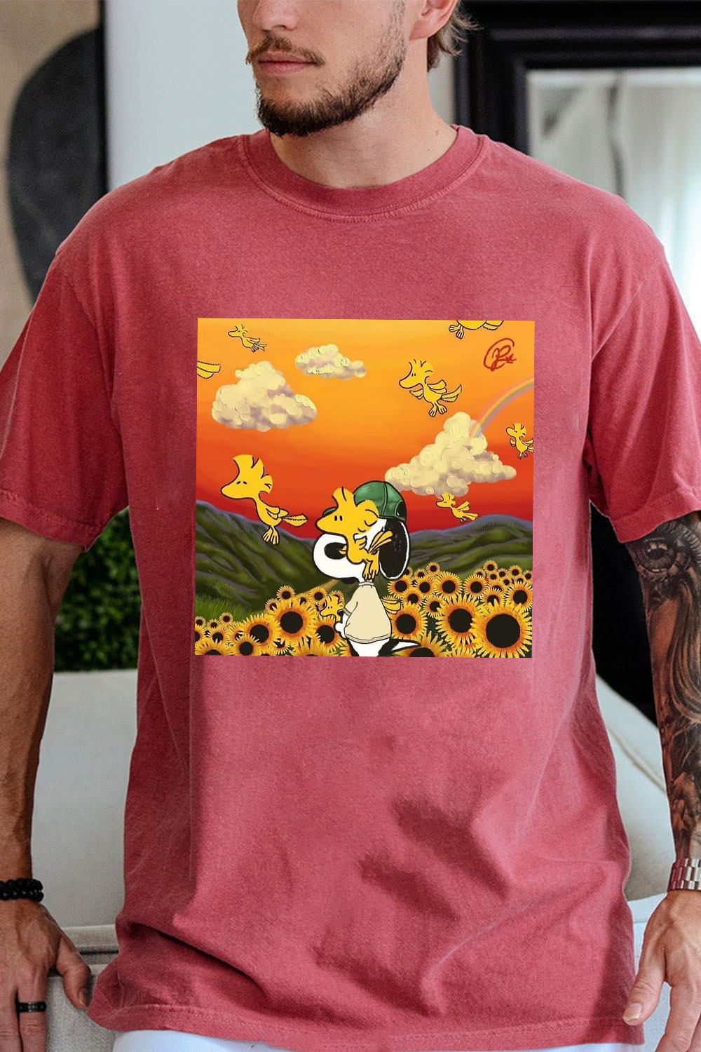 Tyler Flower Boy Version Snoope Shirts-MEN