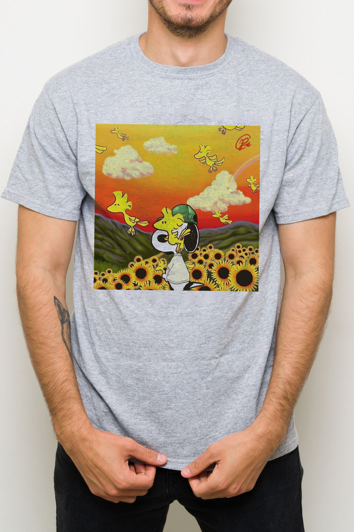 Tyler Flower Boy Version Snoope Shirts-MEN