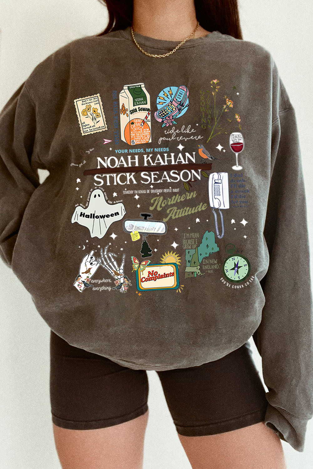 Stick Season Noah Kahan Full Version New Design Sweatshirt