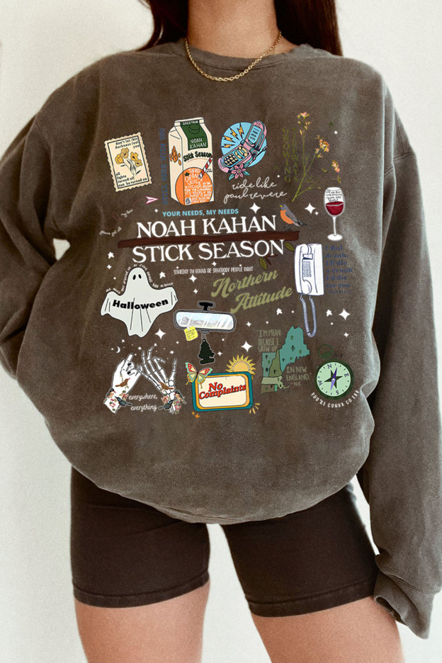 Stick Season Noah Kahan Full Version New Design Sweatshirt