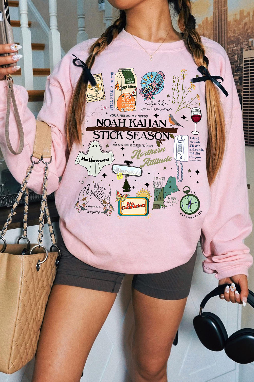 Stick Season Noah Kahan Full Version New Design Sweatshirt