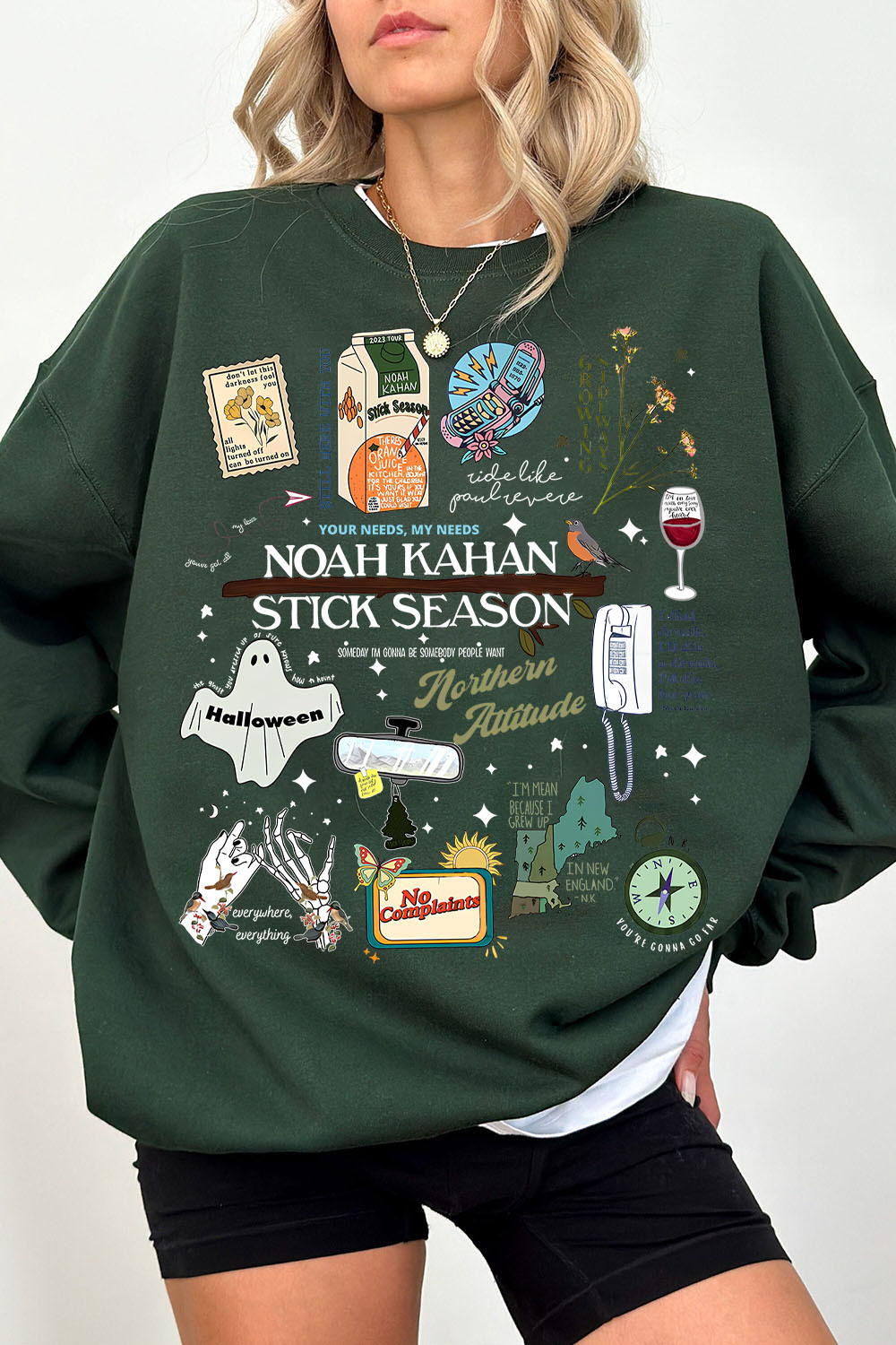 Stick Season Noah Kahan Full Version New Design Sweatshirt