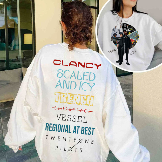 Twenty One Pilots Albums Both Side SweatShirt