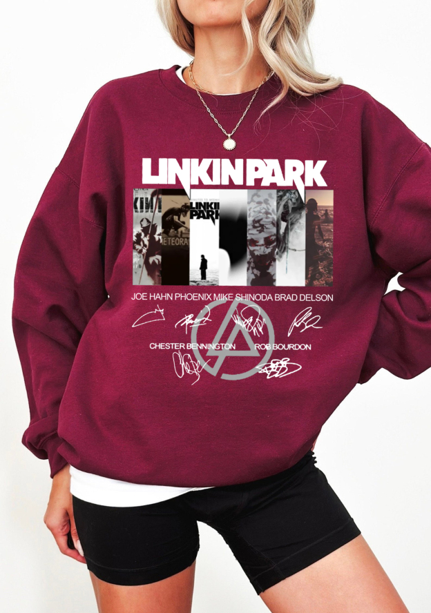 LP Logo Signatures Sweatshirt For Women
