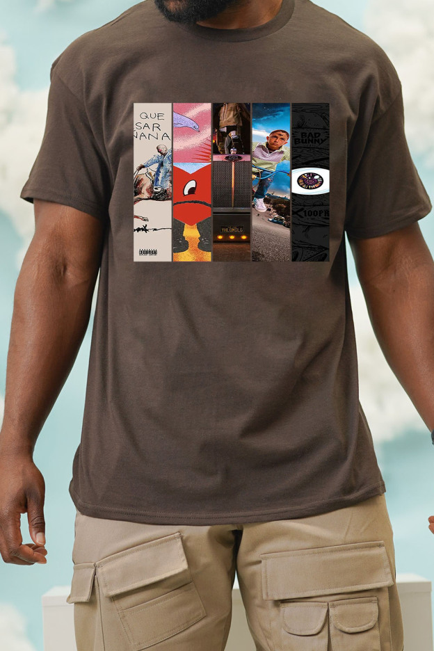Bad Bunny Album Tshirts For Men