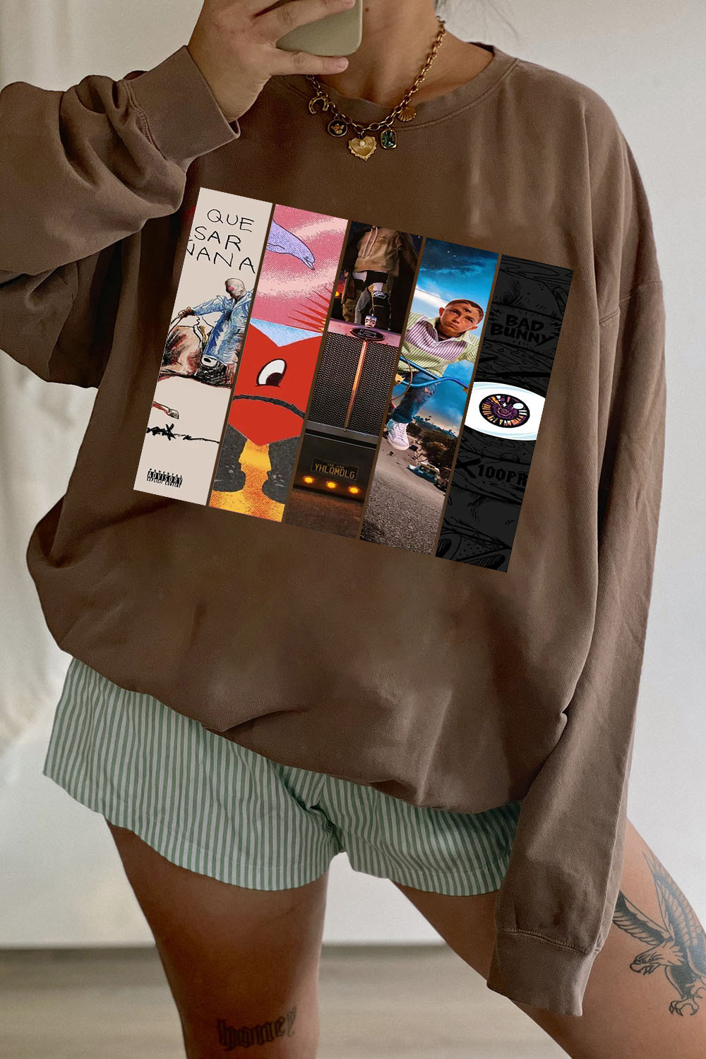 Bad Bunny Album Sweatshirt