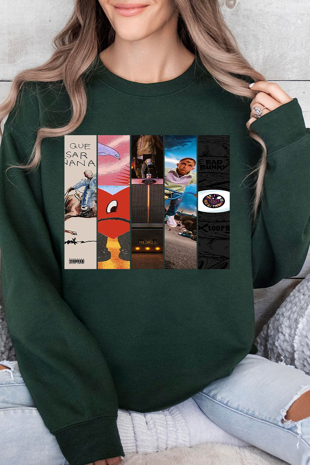Bad Bunny Album Sweatshirt