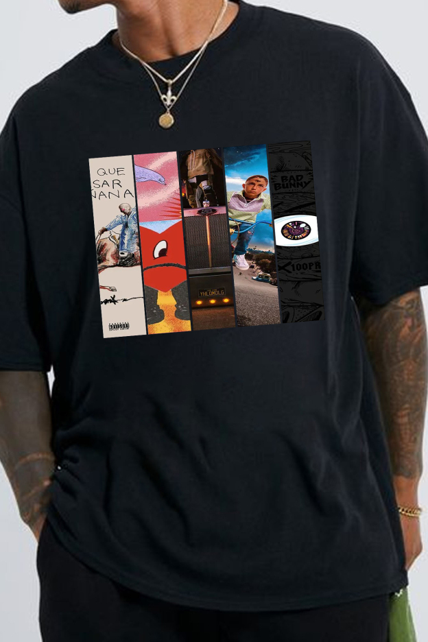 Bad Bunny Album Tshirts For Men
