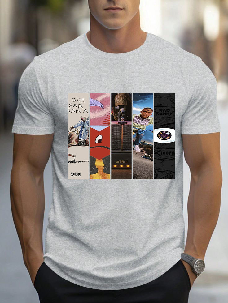 Bad Bunny Album Tshirts For Men