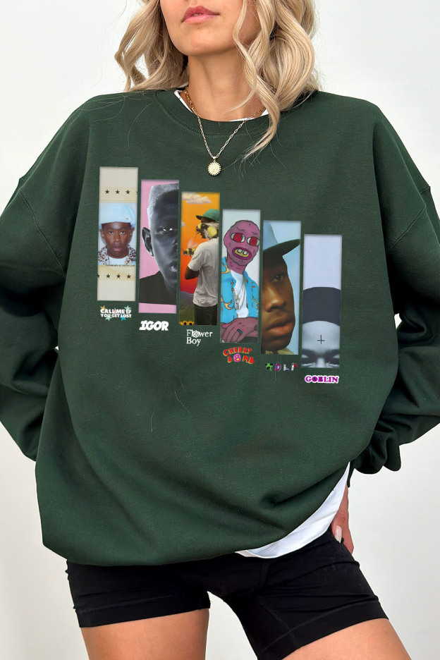 Tyler Merch – Albums Version 9 – Sweatshirt