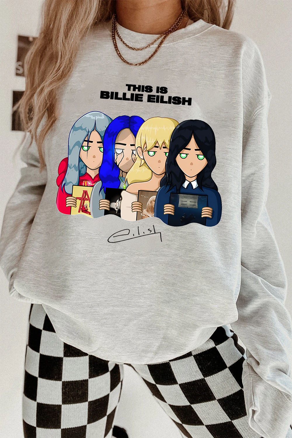 Billie Eilish Art Sweatshirt