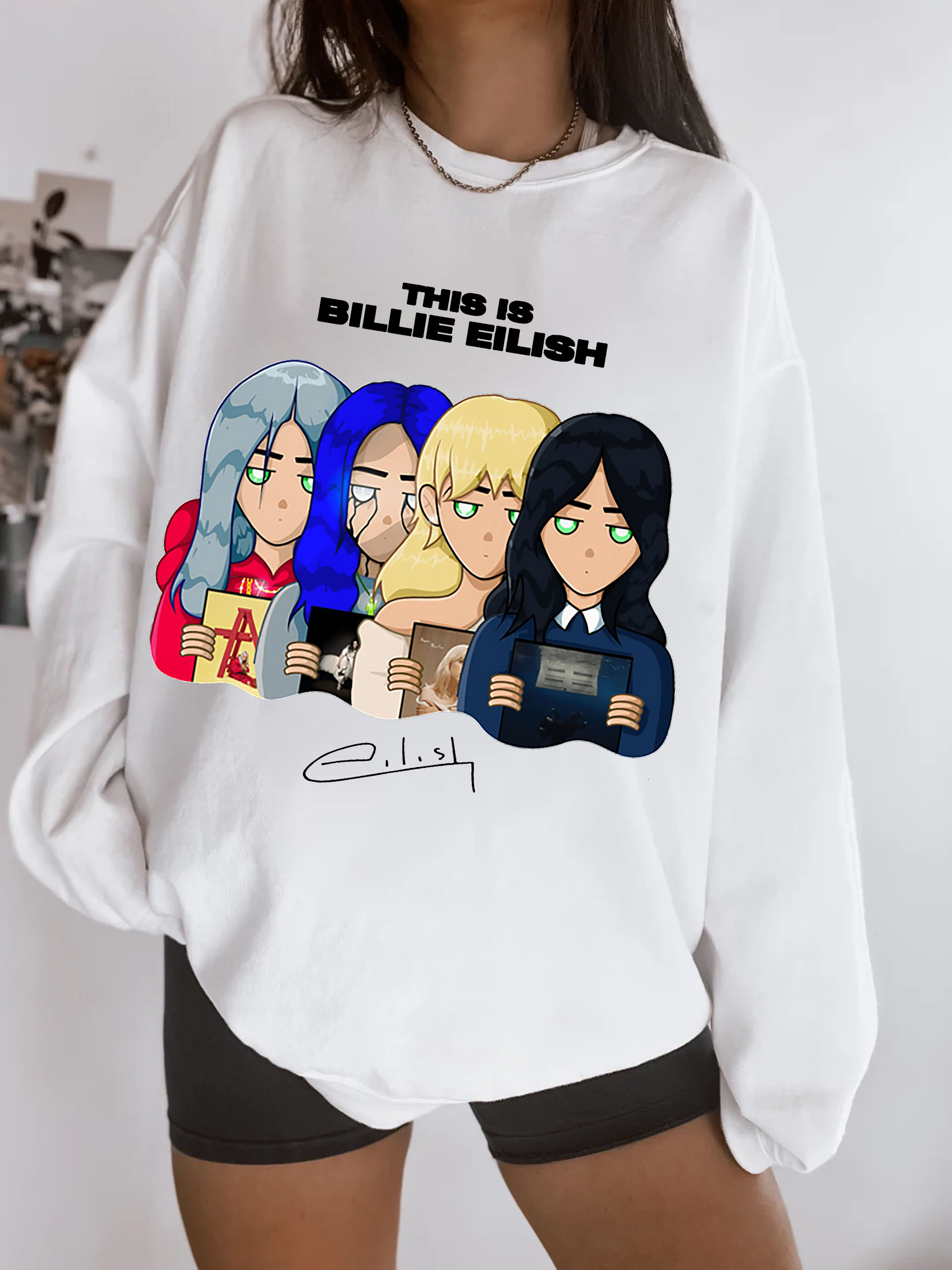 Billie Eilish Art Sweatshirt