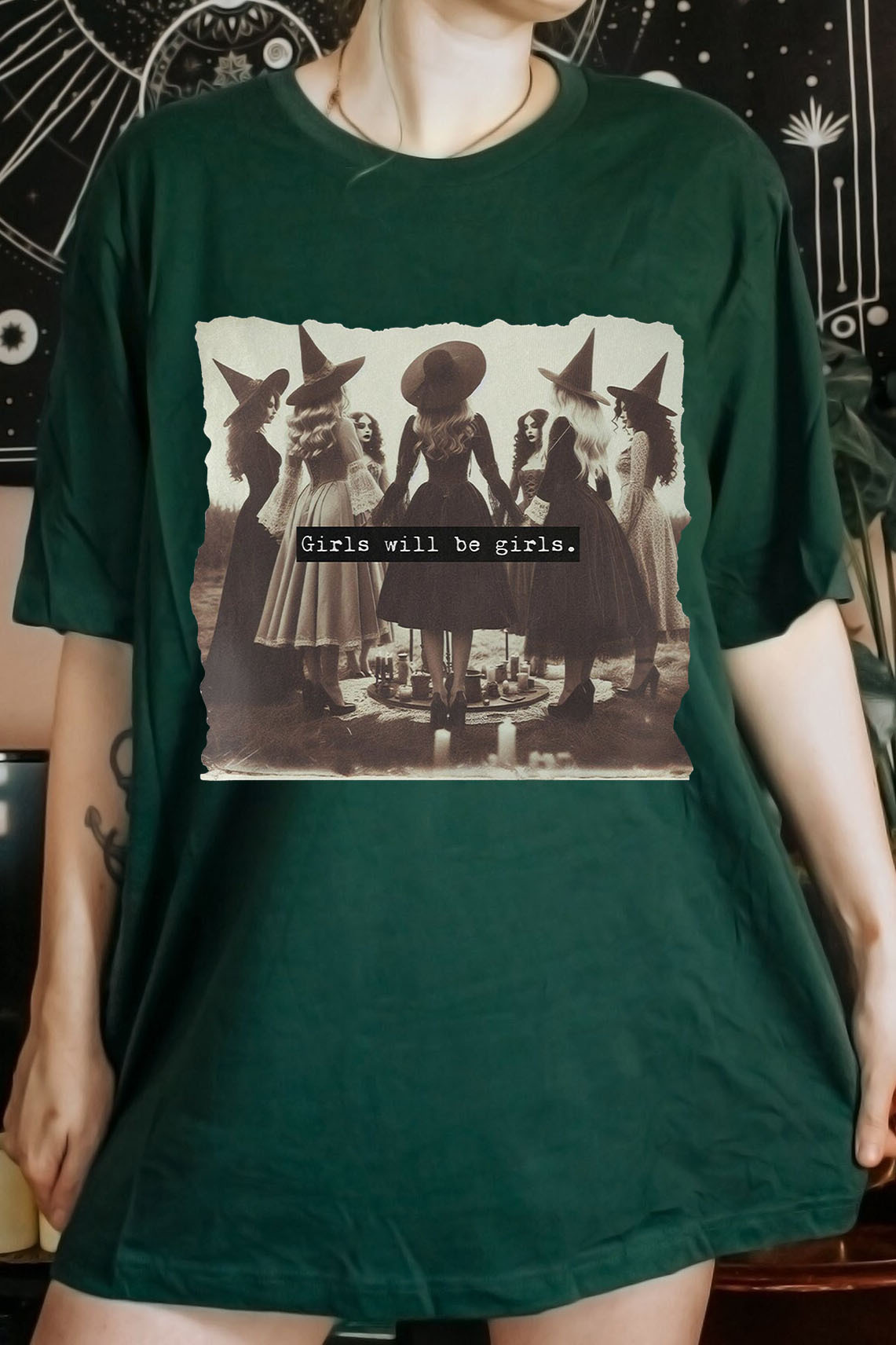 Girls Will Be Girls Funny Witches Shirts