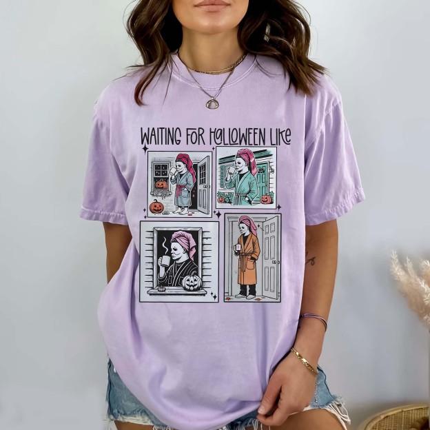 Waiting for Halloween like – Shirt