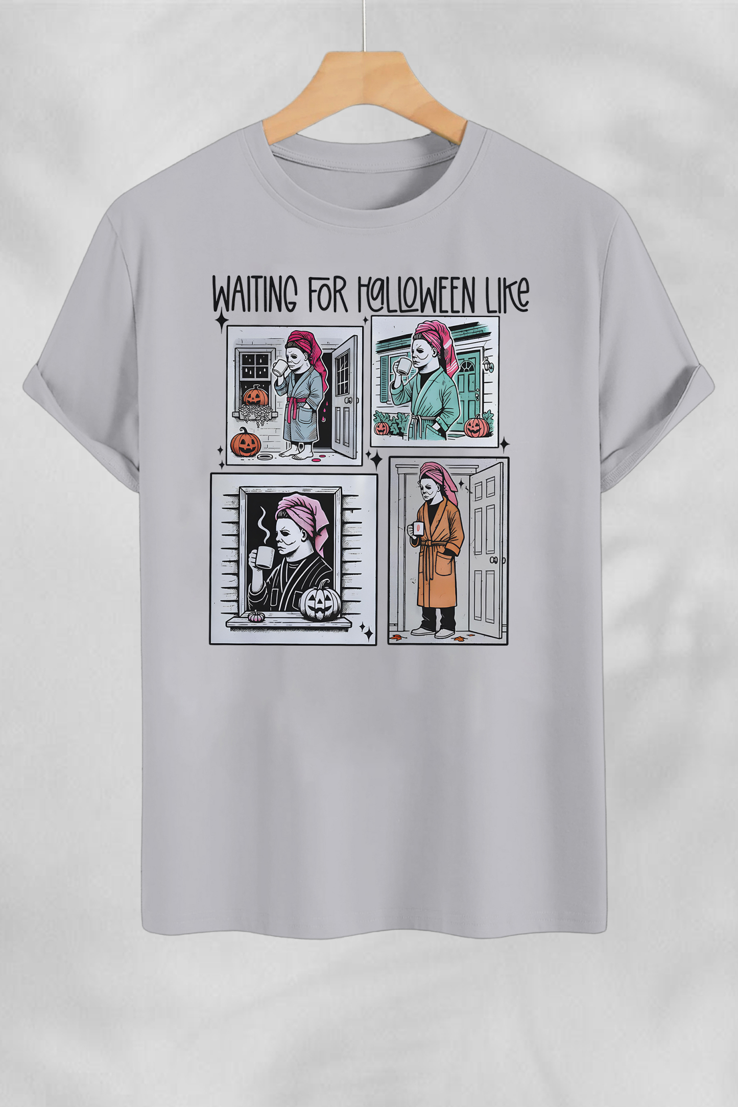 Waiting for Halloween like – Shirt
