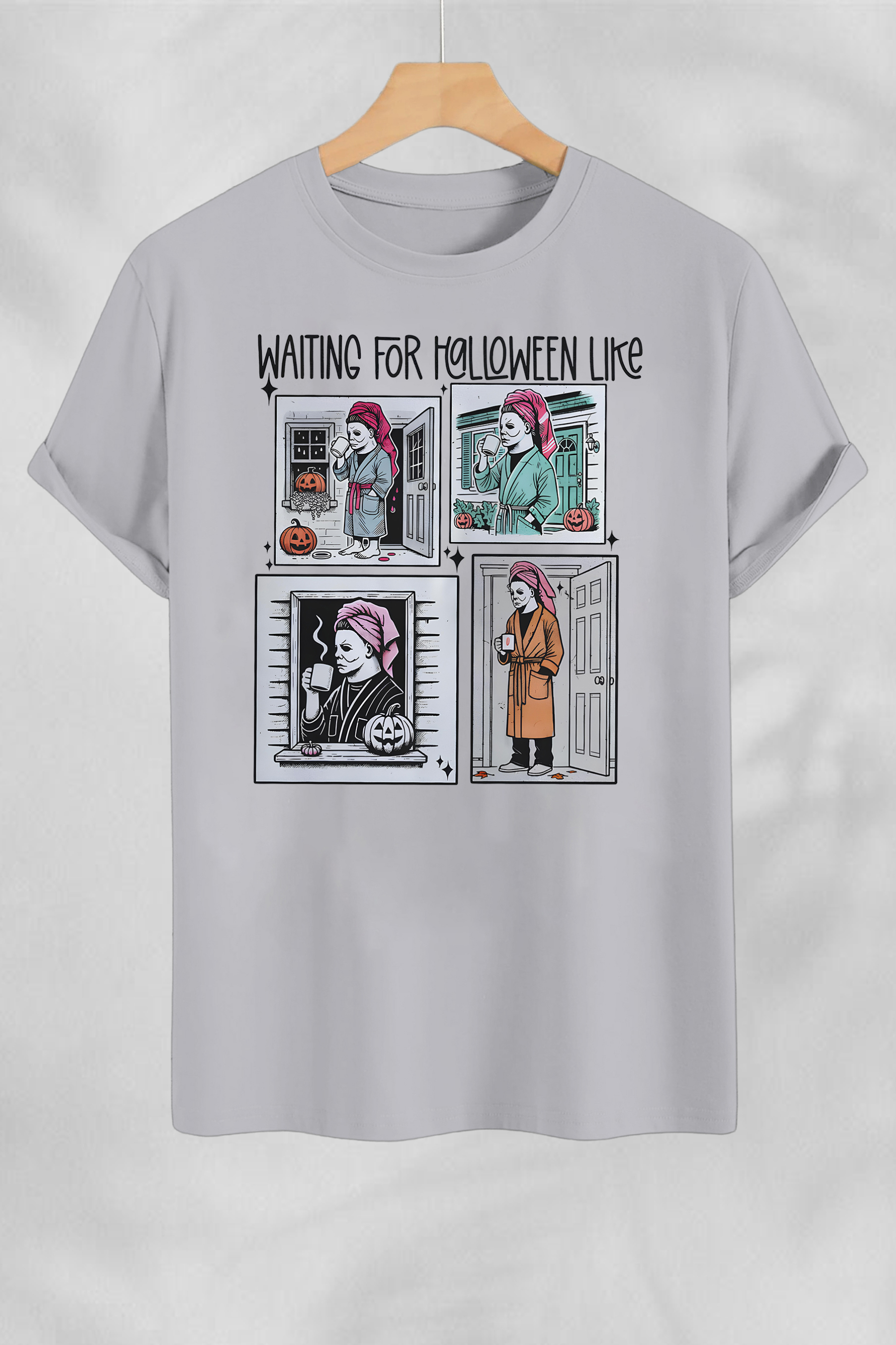 Waiting for Halloween like – Shirt