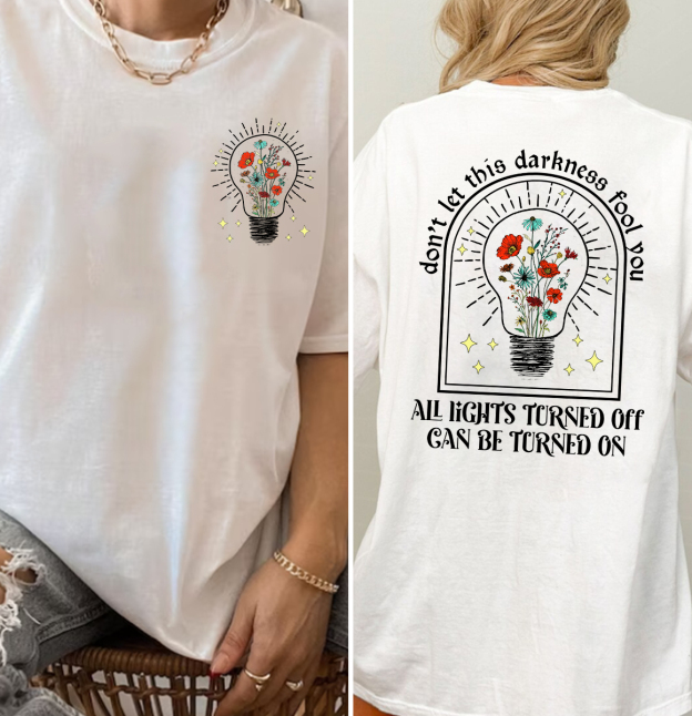 2 Sided All Lights Turned Off Can Be On Noah Kahan Call Your Mom Tshirt