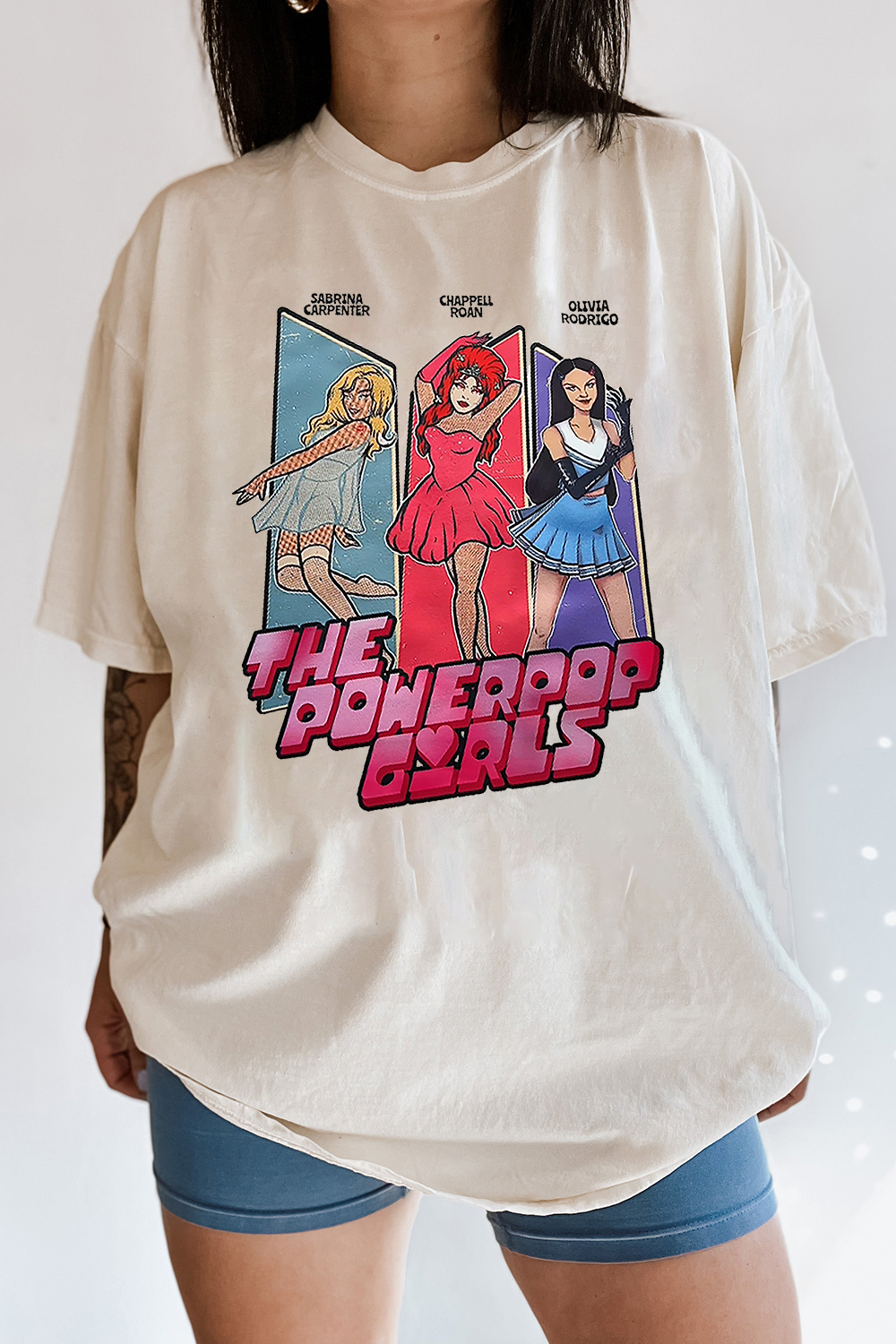The powerpop girls Olivia ,Chappell, Sabrina – Shirt