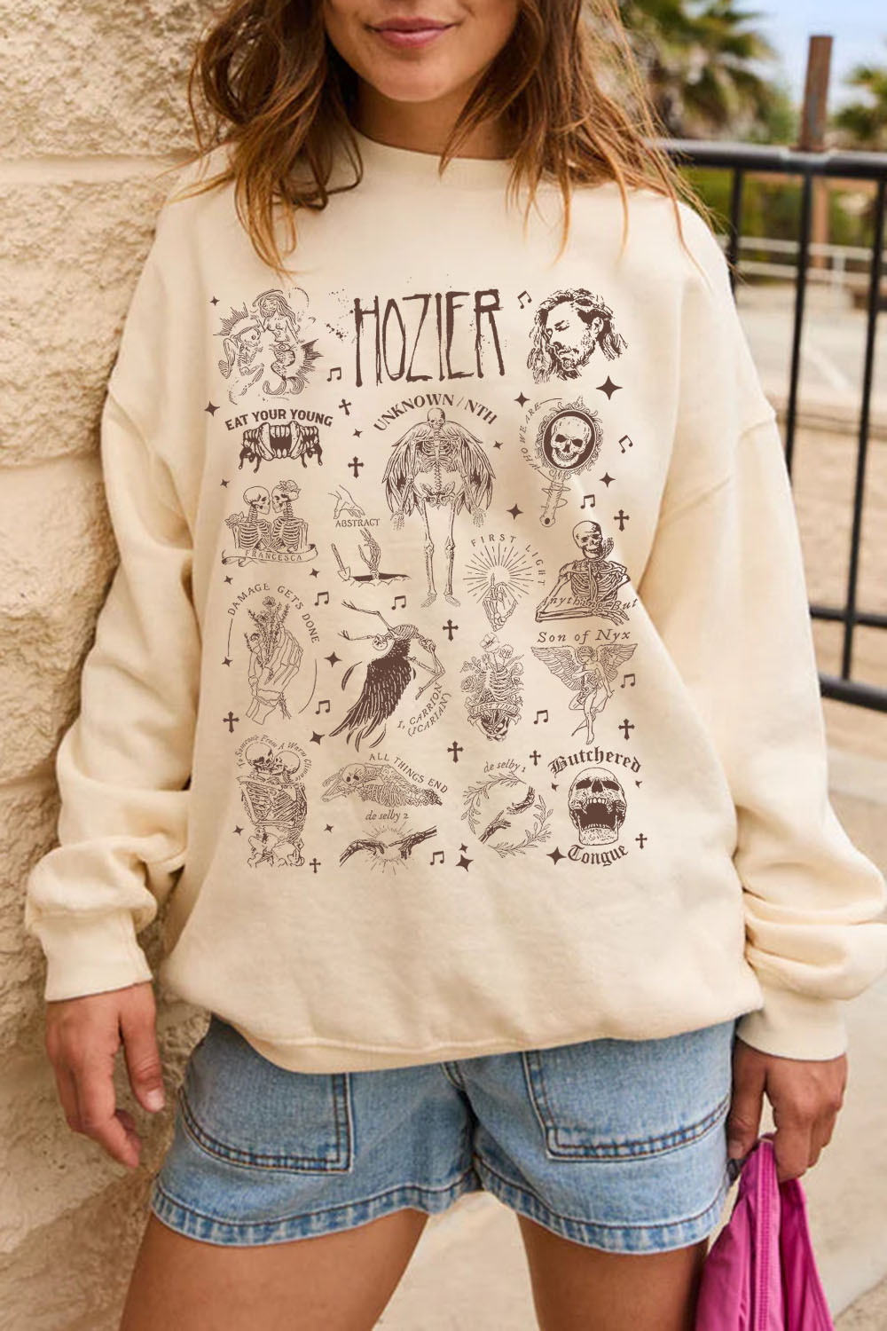 Hozier Unreal Unearth Tracklist Sweatshirt