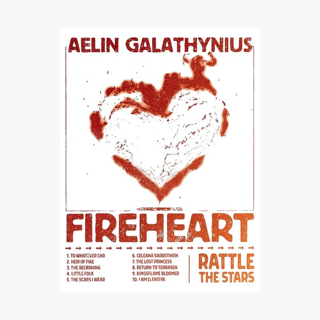 Aelin Galathynius Fire Heart – Shirt
