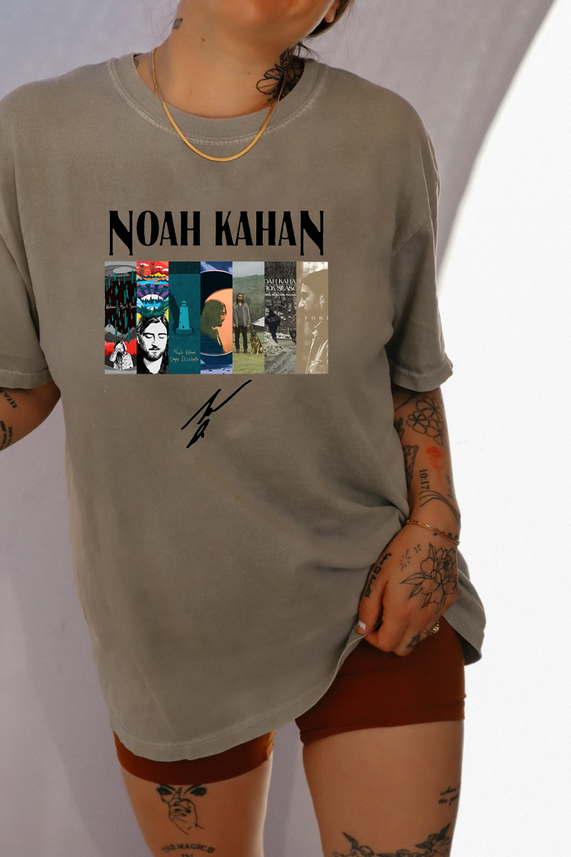 Noah Kahan Albums Shirts