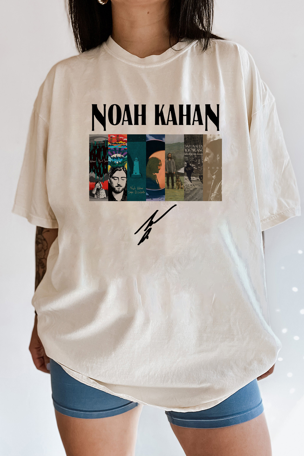 Noah Kahan Albums Shirts