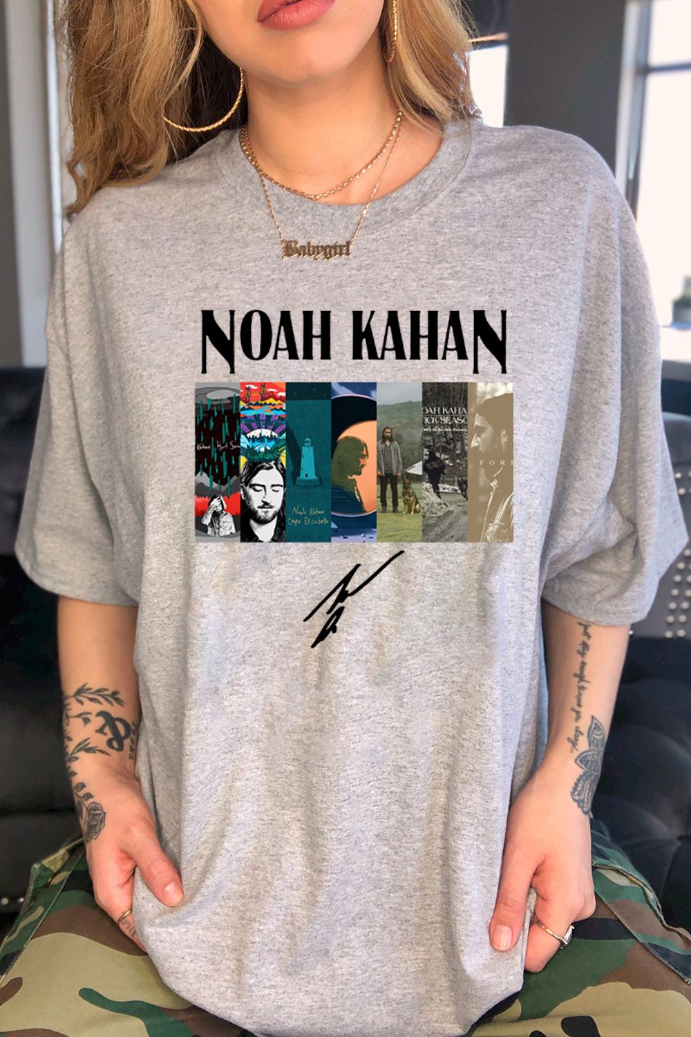 Noah Kahan Albums Shirts