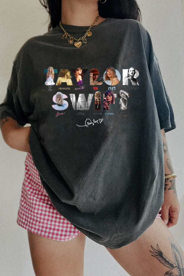 Taylor Swift Album Cover Shirts