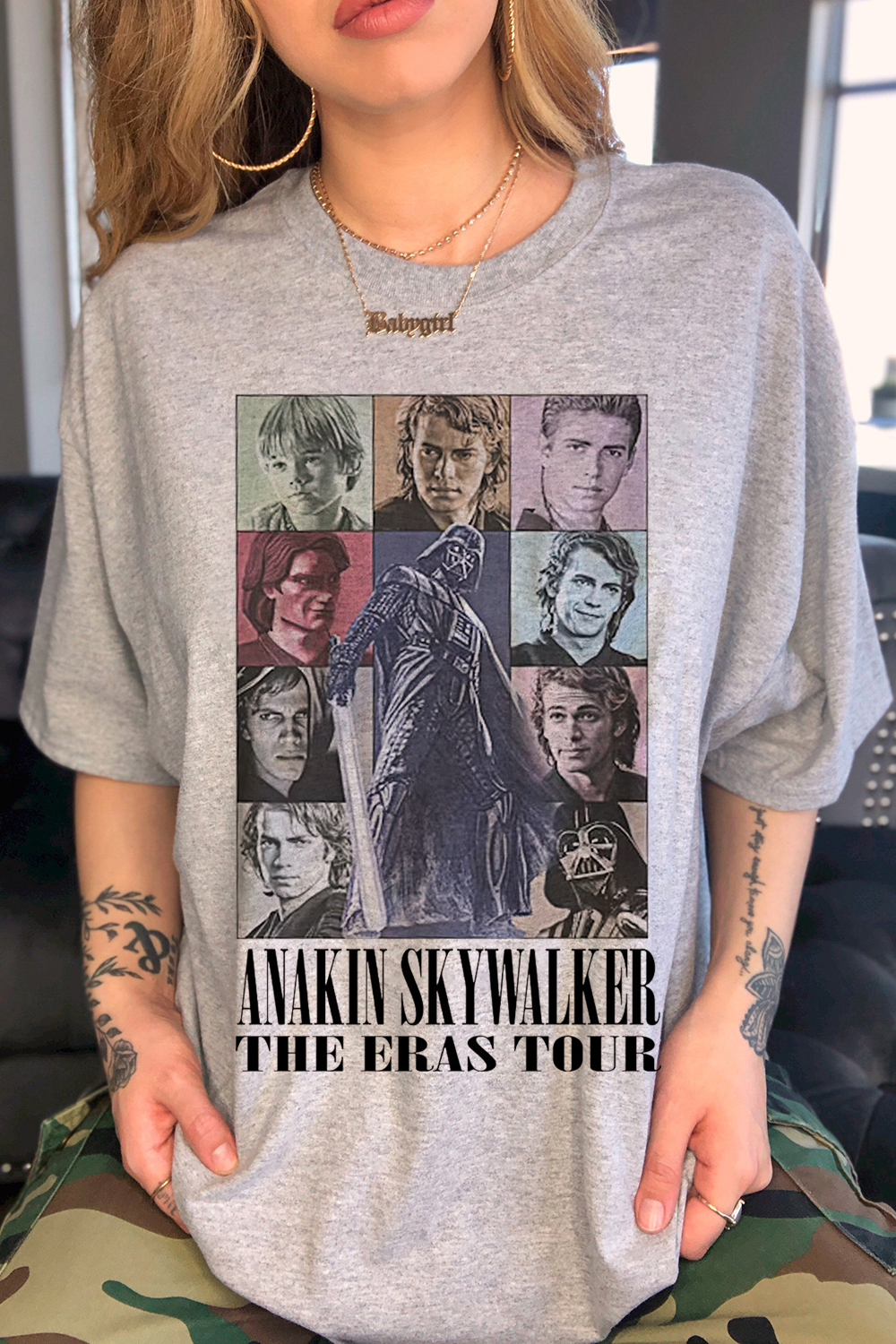 Anakin Skywalker Eras Tour Inspired Vintage Shirt