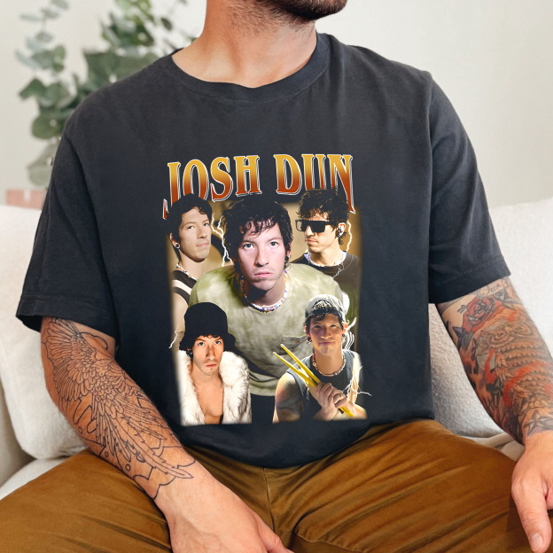 Limited Josh Dun Vintage Shirt-MEN