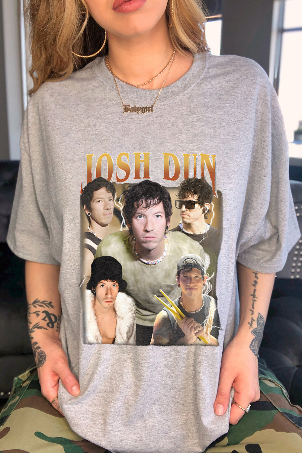 Limited Josh Dun Vintage Shirt