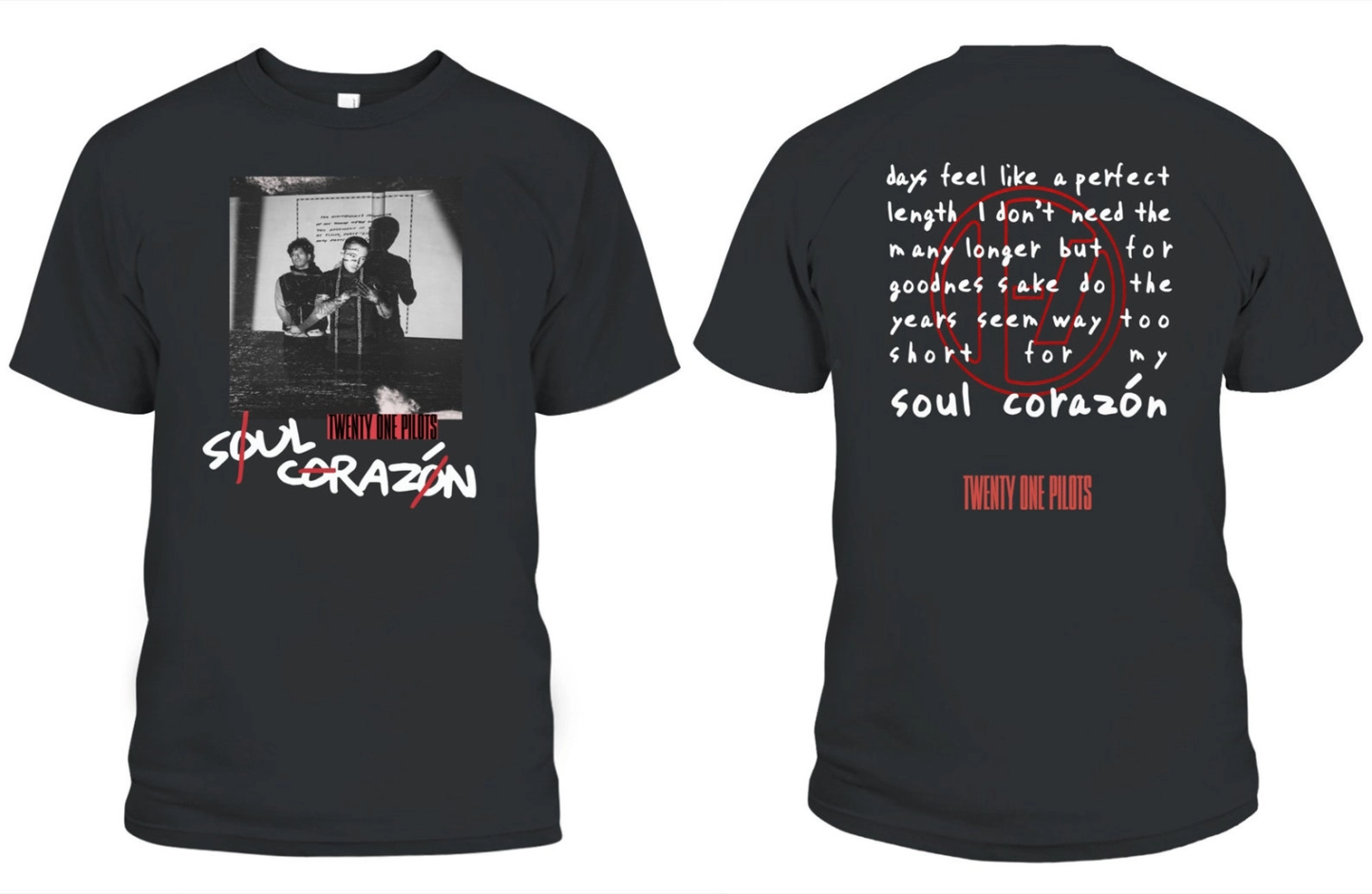 Twenty One Pilots – The Clancy World Tour 2024 Shirt-MEN
