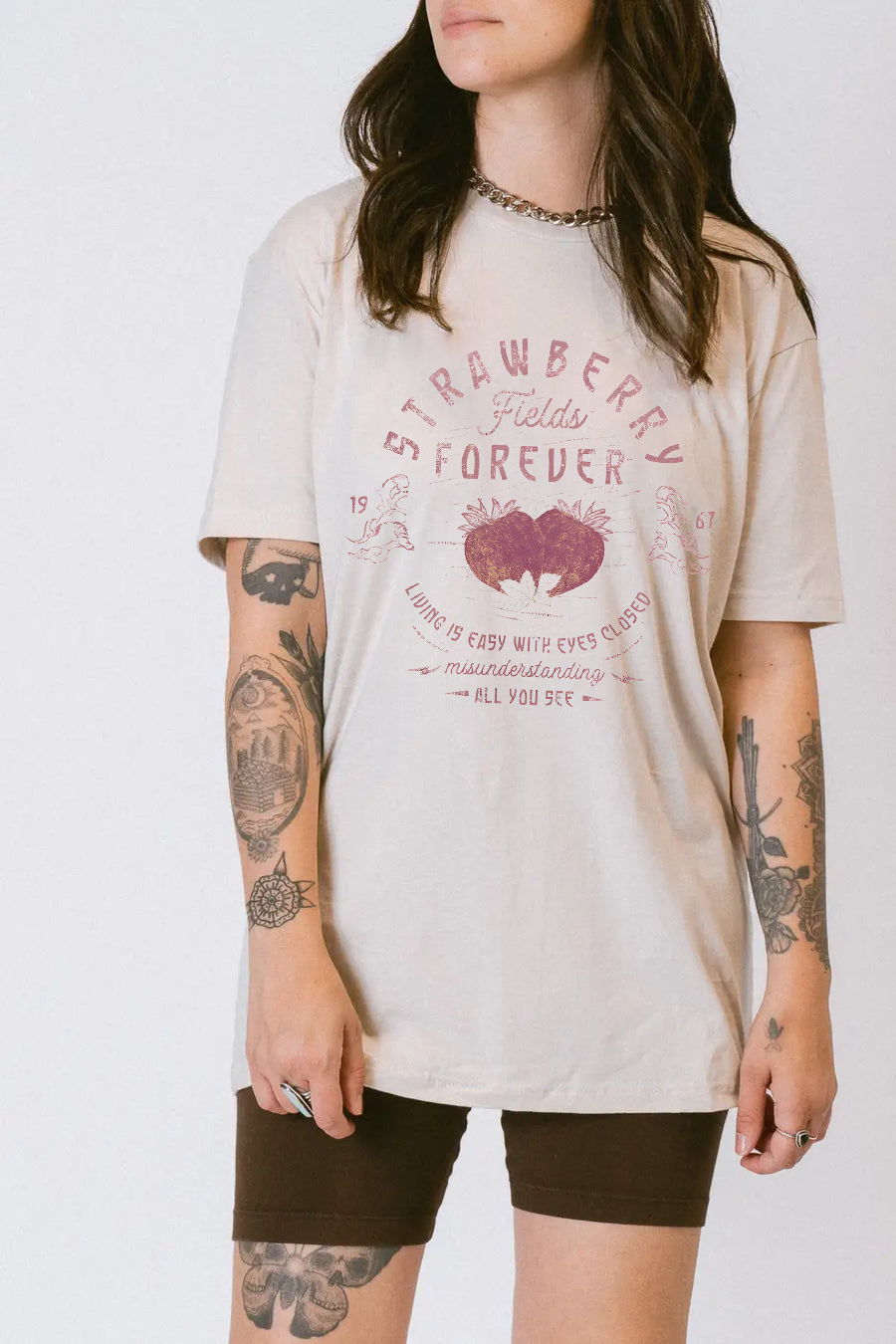 Strawberry Fielda Forever – The Beatles Vintage Shirt