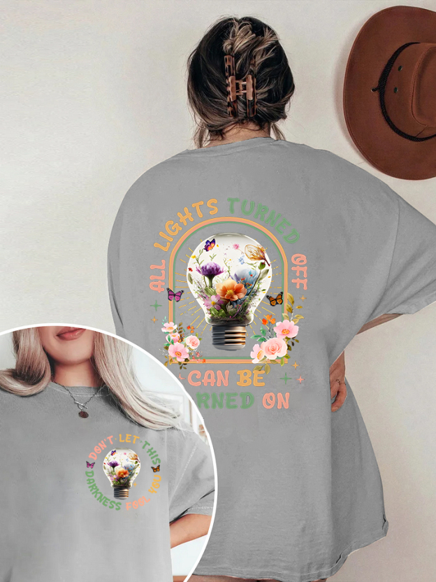 Noah Kahan Call Your Mom All Lights Turned Off Can Be On 2-sided Shirts