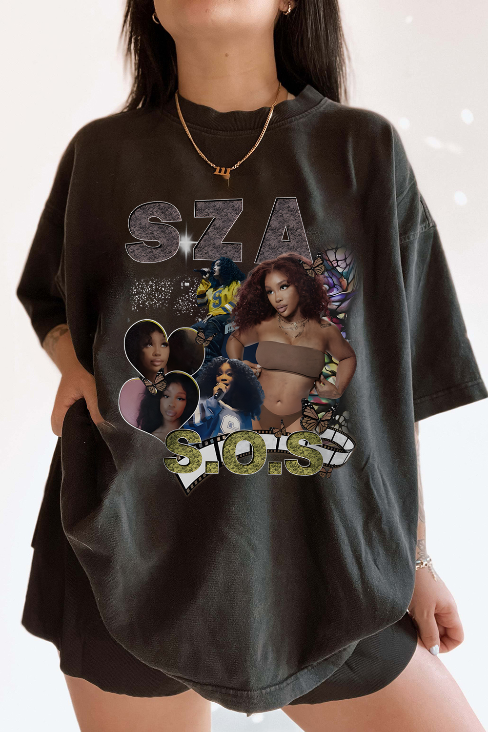 SZA Vintage SOS Album – Shirt