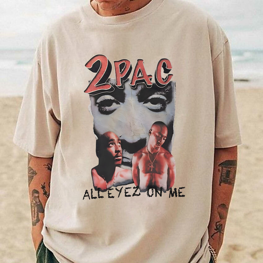 2PAC  Vintage Men Shirt