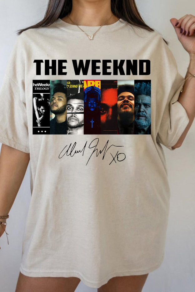 The Weeknd Albums Collection T-Shirt