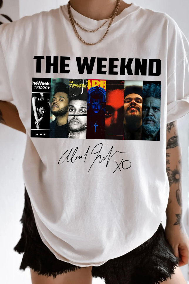 The Weeknd Albums Collection T-Shirt
