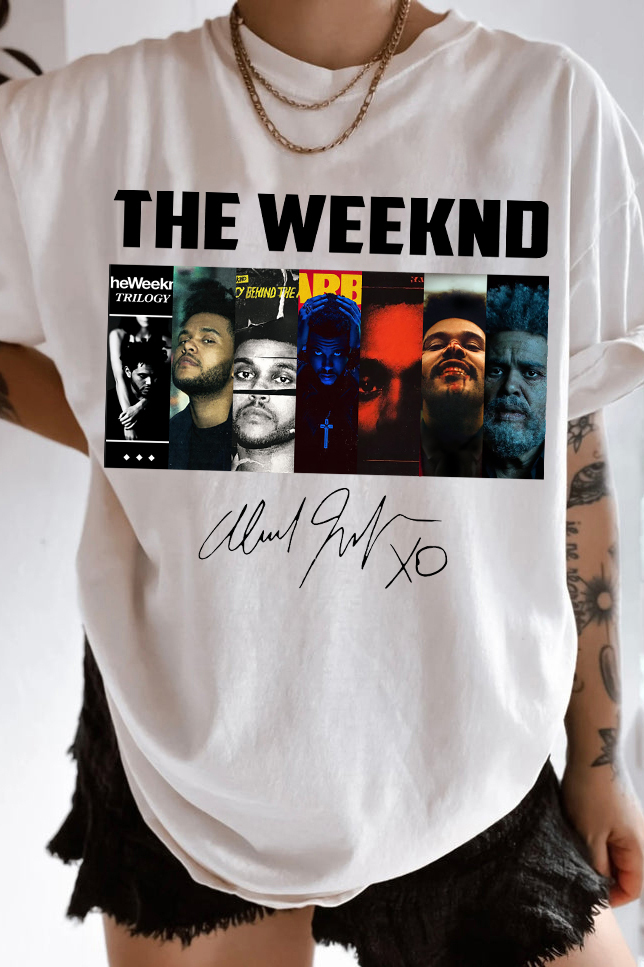 The Weeknd Albums Collection T-Shirt