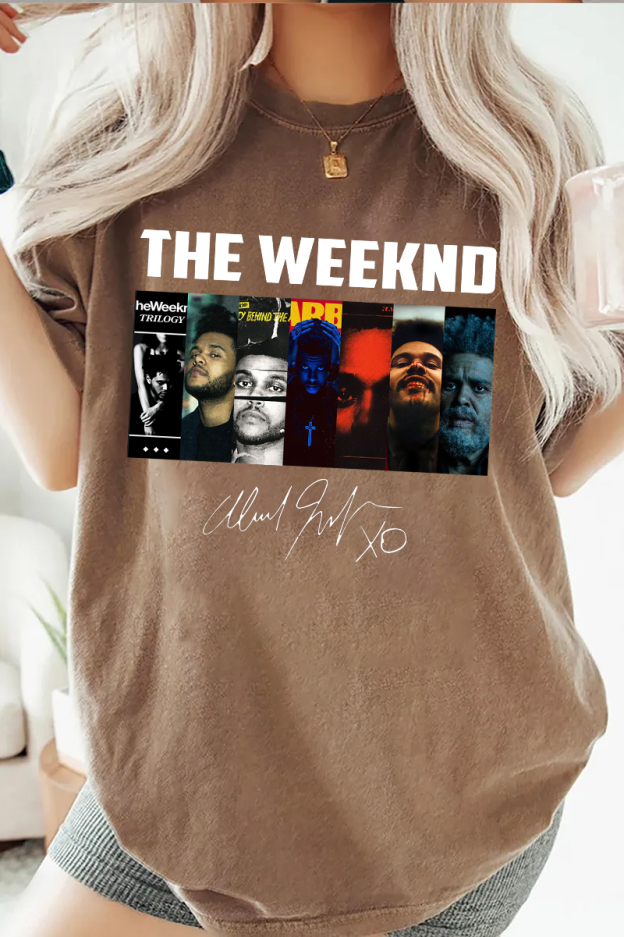 The Weeknd Albums Collection T-Shirt