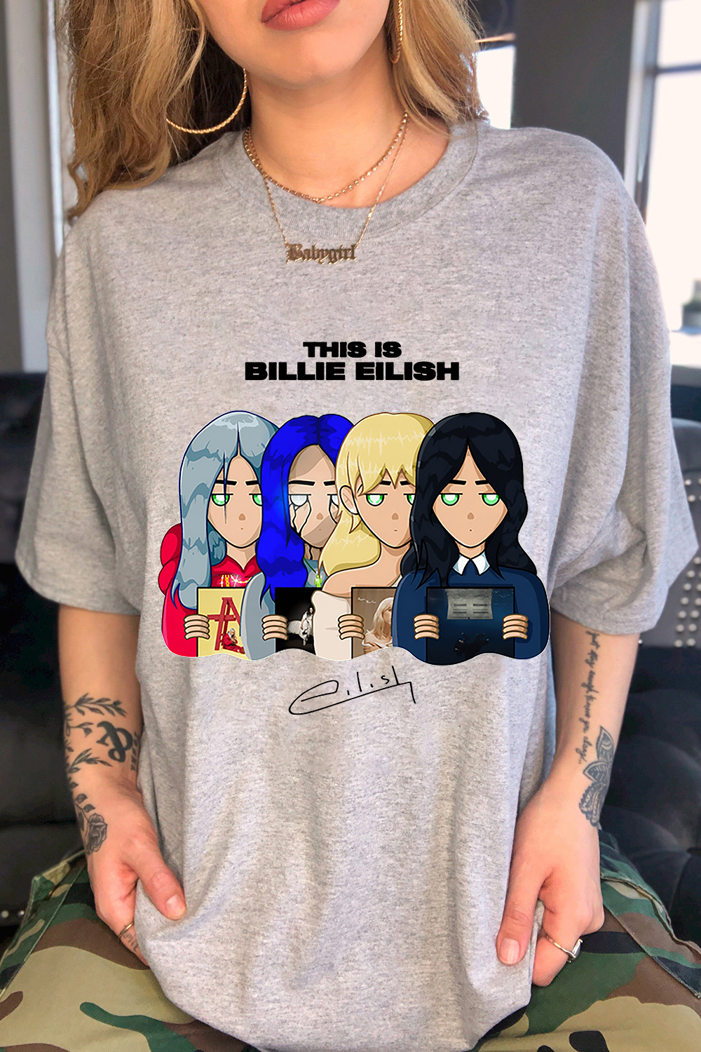 Billie Eilish Art T-Shirt