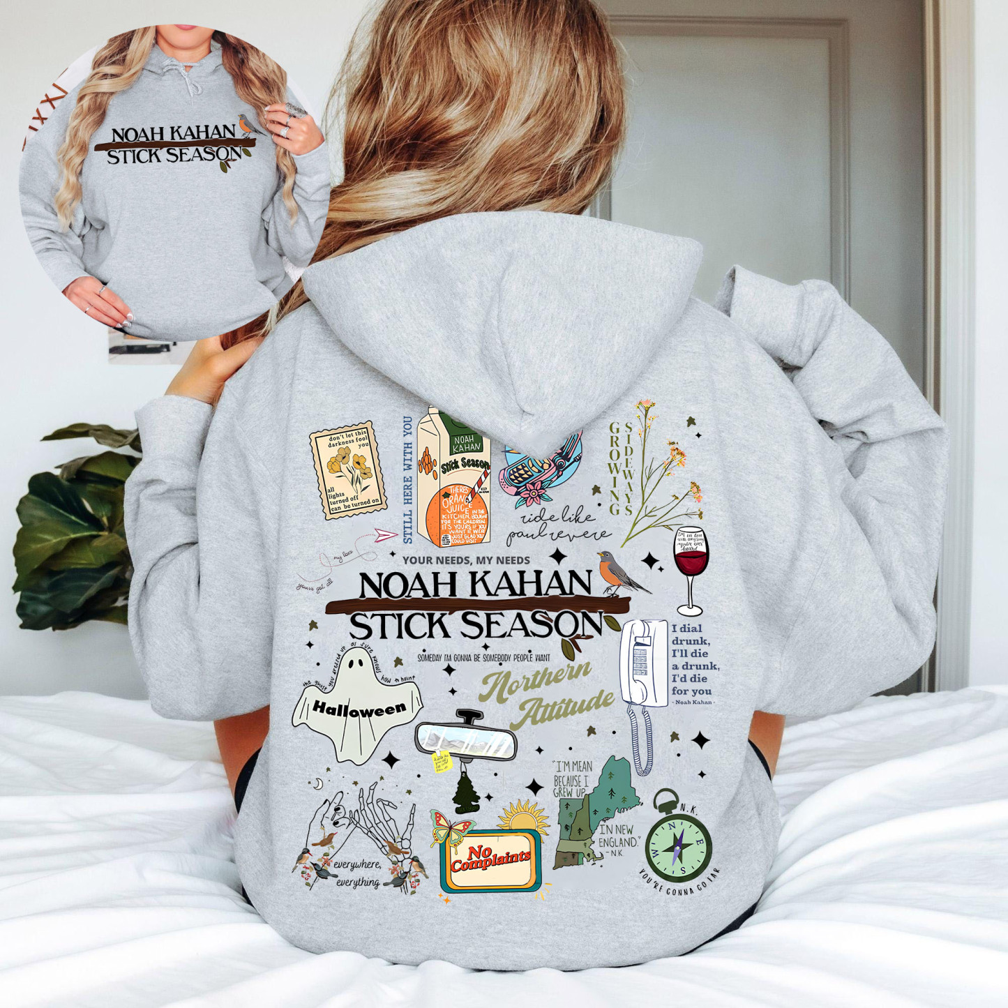 Stick Season Noah Kahan Full Version New Design Hoodies