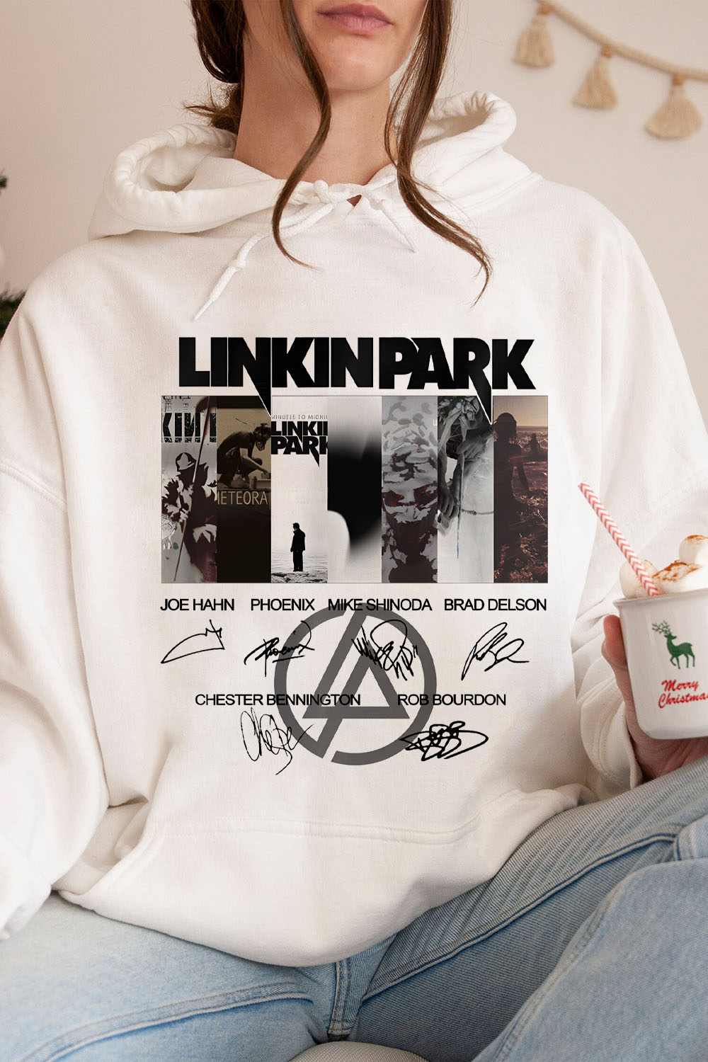 LP Logo Signatures Hoodies For Women