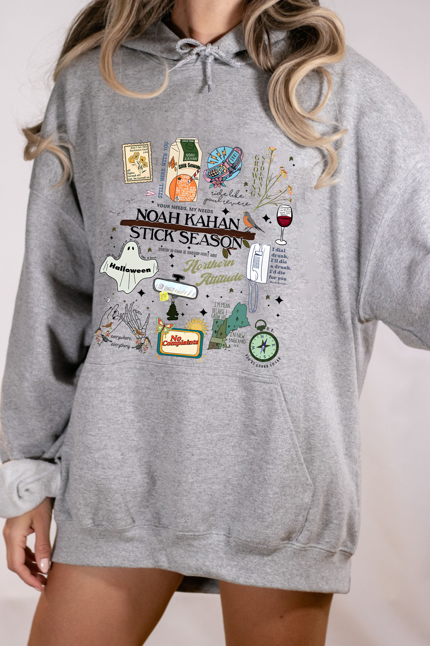 Stick Season Noah Kahan Full Version New Design Hoodie