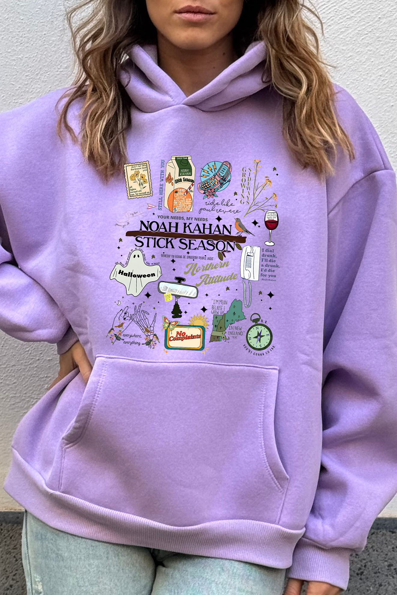 Stick Season Noah Kahan Full Version New Design Hoodie