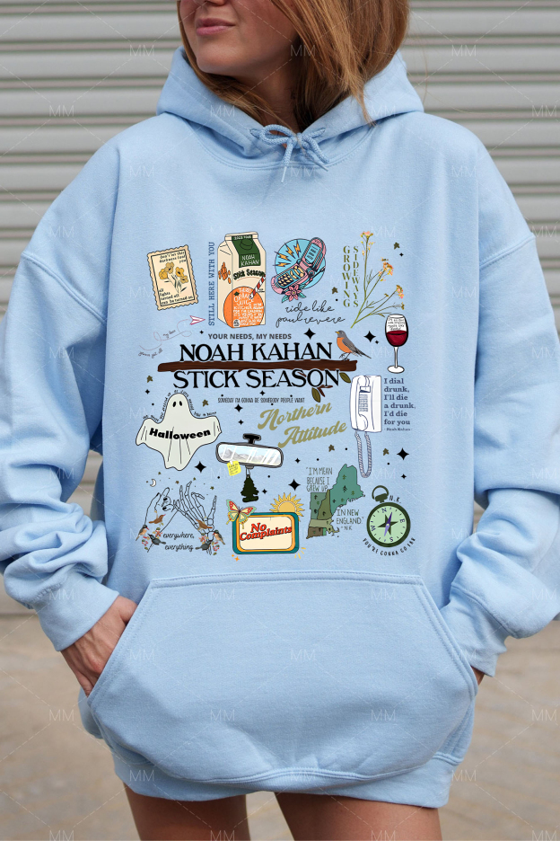 Stick Season Noah Kahan Full Version New Design Hoodie